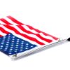 Amarine Made Stainless Steel Rail Mount Boat Pulpit Staff (7/8" - 1 1/4"), boat yacht marine flag pole with US flag Embroidered Stars American Boat Flag Boat Cabin Flags 10 81a8EeN4RlL