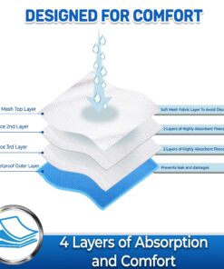 Alternative view of PET MAGASIN Male Dog Belly Manner Band Wraps Nappies, 3-Pack, Blue Green and Purple, Small Solid Small (13"-15" Waist)