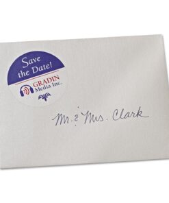 Avery Printable Round Labels with Sure Feed, 2" Diameter, Glossy Clear, 120 Customizable Labels (22825) 27 81aA1mlbgyL