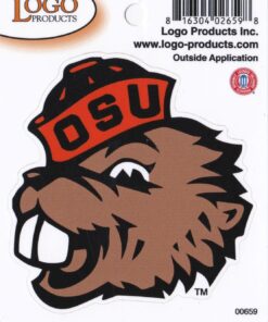 COCNI Oregon State-Benny The Beaver-Exterior Decal-Small
