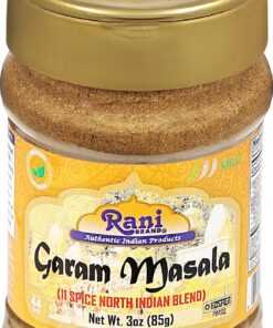 Rani Garam Masala Indian 11-Spice Blend 3oz (85g) PET Jar ~ All Natural, Salt-Free | Vegan | No Colors | Gluten Friendly | NON-GMO| Kosher | Indian Origin Powder (Jar) 3 Ounce (Pack of 1) 31 81aB2roeSxL