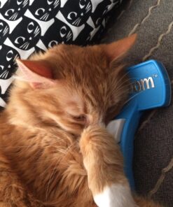 PetZoom Self Cleaning Grooming Brush with Bonus Pet Trimmer 23 81aBk3oXaTL