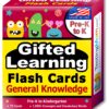 TestingMom.com Gifted Learning Flash Cards for Kids - General Knowledge Flashcards for Pre K to Kindergarten - G&T Educational Practice Test: CogAT, Iowa, OLSAT, NYC Gifted & Talented, WPPSI, AABL