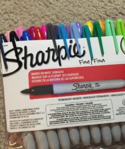 Sharpie 75846 Permanent Markers, Fine Point, Assorted Colors, 24-Count 24 Count (Pack of 1) 30 81aFqLHfFmL