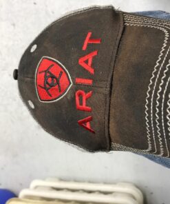 Ariat Men's Black Red Gray Mesh Hat One Size 15 81aHLP3rFHL