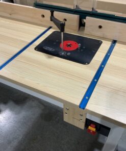 Kreg PRS5000 Precision Router Lift - Router Table Lift System - Durable Router Plate Insert - Router Table Plate Insert - For Quick, Accurate, Reliable & Repeatable Setups 39 81aIG34iReL