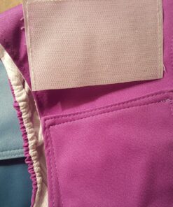 PET MAGASIN Male Dog Belly Manner Band Wraps Nappies, 3-Pack, Blue Green and Purple, Small Solid Small (13"-15" Waist) 33 81aIJvfDlSL