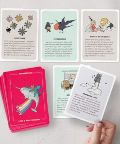 Affirmators! Love & Relationships Deck: 50 Affirmation Cards to Help You Help Yourself - Without the Self-helpy-ness! 16 81aJjcI2HUL