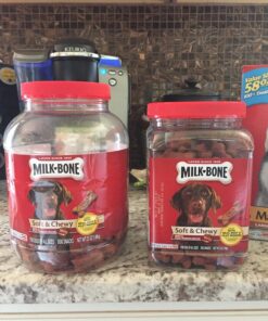 Milk-Bone Soft & Chewy Dog Treats, Beef & Filet Mignon Recipe, 25 Ounce Original 25 Ounce (Pack of 1) 44 81aJuF8tAGL