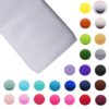 Craft And Party, White Fabric Tulle Roll 54 Inch by 40 Yards (120 ft) Fabric Tulle Bolt for Garden Netting, DIY Tutu Skirt, Wedding and Decoration (White) 54" x 40 yards