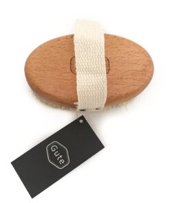 Gute Professional Dry Skin Body Brush, Dry Brush with Cactus/Vegetable Bristles (Firm/Extra Firm Bristles) 12 81aK Q21ylL