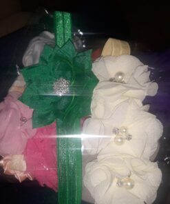 QandSweet Baby Girl Headbands with Polygonal Flower Inlay Rhinestone for Photography (Styles of 9) Styles of 9 28 81aLLxLRxXL