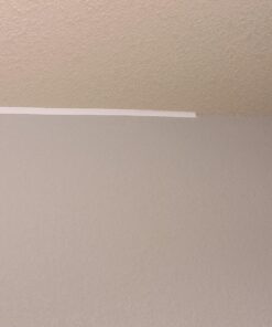 InstaTrim Peel and Stick Trim - Flexible, Adhesive Caulk Tape for Walls, Floors, Counters, Tile, & More - White 1/2 in by 10 ft Adhesive Trim 1/2 in x 10 ft, 2‐pk 57 81aM3mV93L