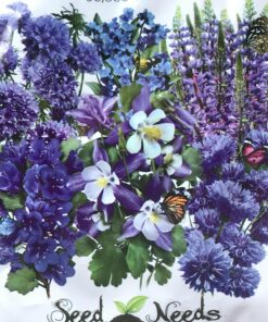 Seed Needs, Large 2.1 Ounce Package of 30,000+ Dazzling Blue Wildflower Seeds for Planting (99% Pure Live Seed Butterfly Attracting Wildflower Mixture - NO Filler) - Bulk 62 81aO5OOBDDL
