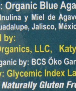 Blue Green Agave Organic Nectar, Raw Blue, 176 Ounce 24 81aOa04q NL