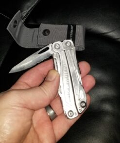 LEATHERMAN, Wingman Multitool with Spring-Action Pliers and Scissors, Stainless Steel with Nylon Sheath 71 81aPu7nH9vL