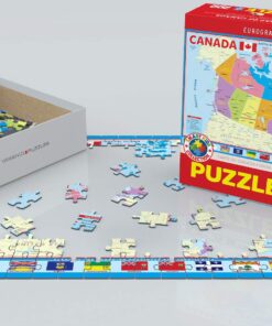 EuroGraphics Map of Canada Puzzle (200 Piece), Multi EuroGraphics Map of Canada Puzzle (200 Piece) 200 Piece Puzzle 5 81aQJx0OYoL