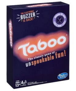Hasbro Gaming Taboo Party Board Game With Buzzer for Kids Ages 13 and Up (Amazon Exclusive) 17 81aQfPxlu8L