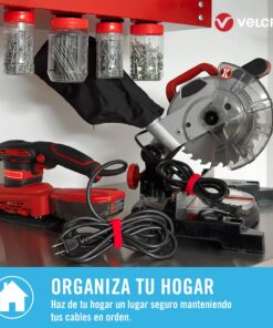 VELCRO Brand ONE WRAP Thin Ties | Strong & Reusable | Perfect for Fastening Wires & Organizing Cords | Black & Gray, 8 x 1/2-Inch | 25 Black + 25 Gray Ties 35 81aRJmcs1S