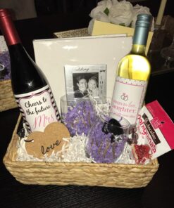 Pixelverse Design Bachelorette Wine Bottle Labels - 4" x 5" (6 pack) Bridal Shower Party Favors Gifts Bridesmaids Engagement Wedding Decorations Bride Maid of Honor Reception 29 81aS2Gey51L