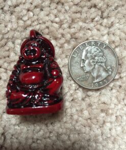 JapanBargain 3578, Set of 6 Buddha Statues Laughing Buddha Lucky Buddha Happy Buddha Gods Figures Fengshui Decoration, Rosewood Color 40 81aSWP7gJ8L