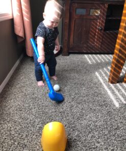 Little Tikes TotSports Easy Hit Golf Set + 3 balls + 2 clubs Standard 23 81aSsxRrRpL