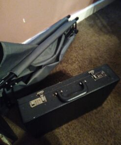 Solo Grand Central Attaché Briefcase with Combination Locks, Black 32 81aTnRqfrcL