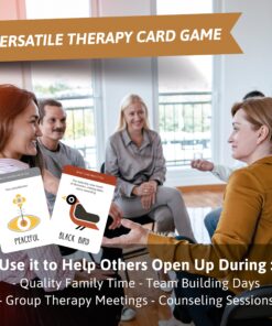 Totem the feel good game - Conversation Cards for All Ages - Communication Cards for Therapy Games, Team Building Games for Work, School, Family Game Night and Social Emotional Games 24 81aU4MTksL