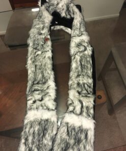 Husky Animal Hood Paws Ears Mittens Gloves 23 81aVxPw48fL