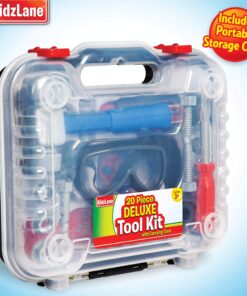 Kidzlane Tool Set for Toddlers & Kids | 20pcs Toy Tools with Electronic Cordless Drill and Tool Box | Play Tool Kit for Kids & Toddler Boys & Girls | Kids Tool Kit 19 Pieces | Kids Tool Box 28 81aZ190QsxL 3