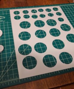 Fiskars Circle Cutter with 3 Replacement Blades - 1" to 8” Cut Length - Arts and Crafts Paper Cutter - Clear/Orange Paper Cutter & Refill Blades 44 81aZ3oH83DL