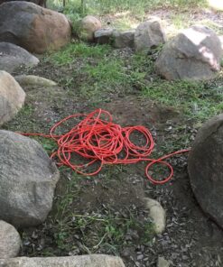 Amazon Basics 100-Foot 3-Prong Vinyl Indoor/Outdoor Extension Cord - 10 Amps, 1250 Watts, 125 VAC - Orange 100 ft 30 81aZZNu4yBL