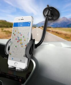 WixGear 3-in-1 Universal Car Phone Mount, Phone Holder for Car, Cell Phone Car Mount Air Vent Holder with Dashboard Mount and Windshield Mount for Cell Phones 23 81aZe54iZrL