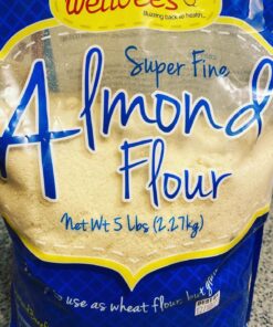 Wellbee's Almond Flour, Extra Fine, Gluten Free, Blanched, Low Carb, All Purpose, 5 lbs 5 Pound (Pack of 1) 58 81aa0w7jdJL