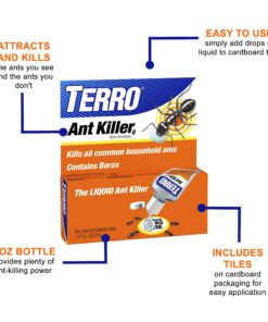 Terro T100-12 Liquid Ant Killer II, 1 oz, Pack of 1 19 81adLRewL