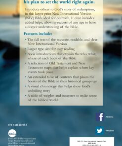 Alternative view of NIV, Holy Bible, Larger Print, Paperback