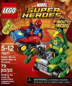 Alternative view of LEGO Super Heroes Mighty Micros: Spider-Man vs. Scorpion 76071 Building Kit