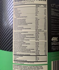 Optimum Nutrition Serious Mass, Weight Gainer Protein Powder, Chocolate, 6 Pound (Packaging May Vary) 6 Pound (Pack of 1) 44 81ah2oArTnL