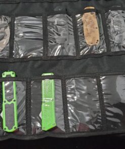 Spyderco Large SpyderPac - 30 Deep Pockets with Heavy Duty Polyester Design and Clear Plastic Window - SP1 46 81ahXB1JG2L