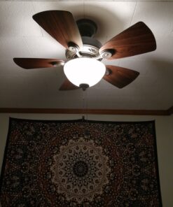 Hunter Fan Company 52090 Hunter Watson Indoor ceiling Fan with LED Light and Pull Chain Control, New Bronze finish 37 81ahzKgxGWL