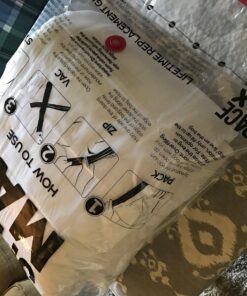 SPACE MAX Premium Space Saver Vacuum Storage Bags - Space Saver Bags Jumbo 6 Pack - Save 80% More Storage Space - Reusable, Double Zip Seal & Leak Valve, Includes Travel Hand Pump 45 81ai7PqkHAL 2