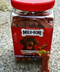 Milk-Bone Soft & Chewy Dog Treats, Beef & Filet Mignon Recipe, 25 Ounce Original 25 Ounce (Pack of 1) 40 81aiTG7fGiL