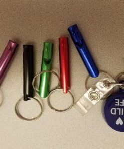 TruePower 40-0455 Aluminum Emergency Whistle/Survival Whistle with Keychain 5 whistles 7 81aisxOOmPL