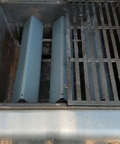 Hisencn 7635 15.3 inch Flavor Bars Porcelain-Enameled Flavorizer Bars, Heat Plate Replacement for Weber Spirit I & II 200 Series, Spirit E210, S210, E220, S220 with Front Control Knobs Porcelain Steel For Spirit I/II 200 29 81ajmGtZSgL