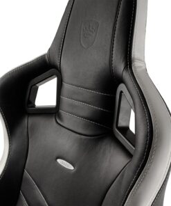noblechairs Epic Reclining Gaming Chair and Reclining Office Chair, Real Leather, Black/White/Red Black/Red/White 13 81akxwKLdL