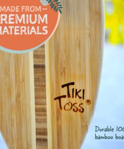 Tiki Toss Ring Toss Game for Adults & Kids - Hook and Ring Games with String and Hooks for Indoor Use, Man Cave Decor & Stuff, Gifts for Men Original 26 81alCa84JyL