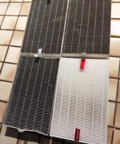 Honeywell HEPA Air Purifier Filter R, 3-Pack for HPA 100/200/300 and 5000 Series - Airborne Allergen Air Filter Targets Wildfire/Smoke, Pollen, Pet Dander, and Dust 3 pack 21 81alqedE2LL