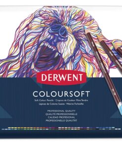 Alternative view of Derwent Colored Pencils, ColourSoft Pencils, Drawing, Art, Metal Tin, 72 Count (0701029) 72 Count (Pack of 1)