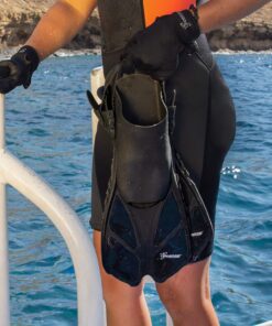 Seavenger Torpedo Snorkeling Fins for Travel Black XS/XXS 10 81ar pr3y0L