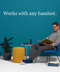 Ooma Telo VoIP Free Internet Home Phone Service. Affordable landline replacement. Unlimited nationwide calling. Call on the go with free mobile app. Low international rates. Can block robocalls, black 25 81avF2rAHqL